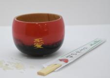 Japanese Laquered Rice Bowl